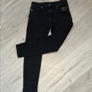 Banana Republic Factory Black Skinny Jeans Stretch Fit Size 8